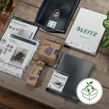 LEITZ Perforatore NeXXt Recycle 5003-00-55 verde, CO2 neutro 30 fogli