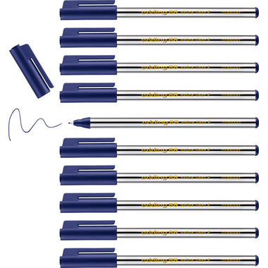 EDDING Fineliner 88 officeliner 0,6mm 88-3 blau