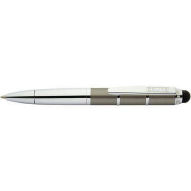 ONLINE Stylo à bille M 33660/3D Piccolo Metallic Grey