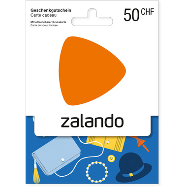 Geschenkkarte Zalando CHF 50.-