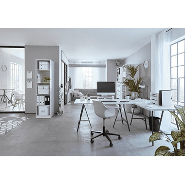 LEITZ Ciseaux titan WOW 5319-20-95 blanc/noir 20.5cm