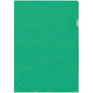 BÜROLINE Sichtmappen A4 620083 grün, matt 100 Stück