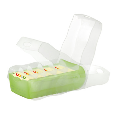 HAN Karteibox Croco 997-603 A7 grün trans. 100 Karten