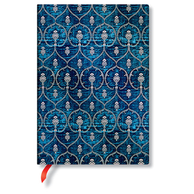 PAPERBLANKS Notizbuch Midi PB6384-1 Samtblau, liniert