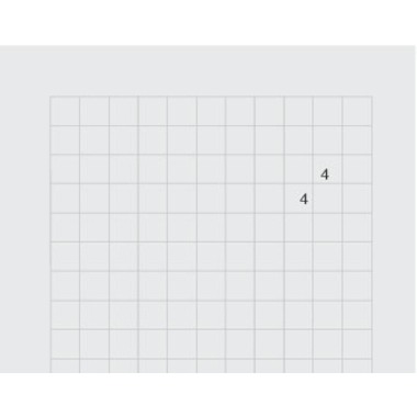 INGOLD-BIWA Heft UWS A4 02.9420.442 grau 80g 4x4mm kariert RR