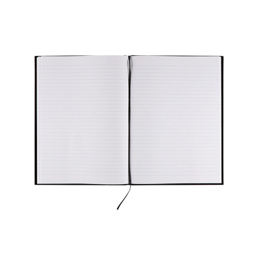 NEUTRAL Notizbuch A4 664039 schwarz, liniert 96 Blatt