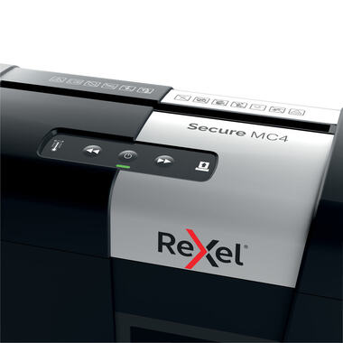 REXEL Aktenvernichter Secure 2020129EU MC4, P-5, 14lt