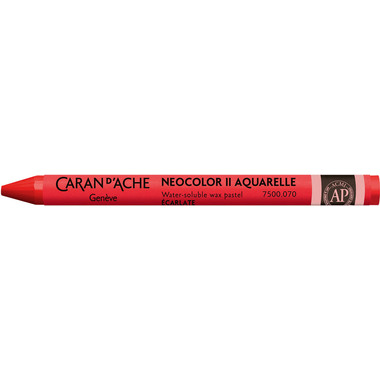 CARAN D'ACHE Pastelli a cera Neocolor II 7500.070 rosso scarlatto