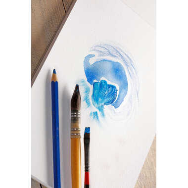 CLAIREFONTAINE Paint'On gekörnt A3 975050C Weiß 20 Blatt