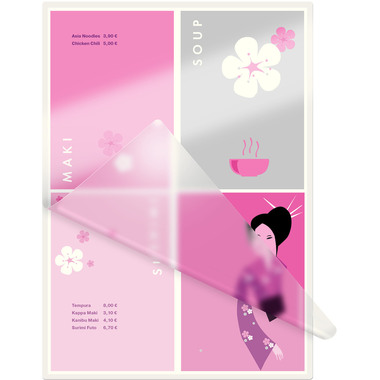 LEITZ Laminiertasche A5 33807 glanz, 125my 100 Stk