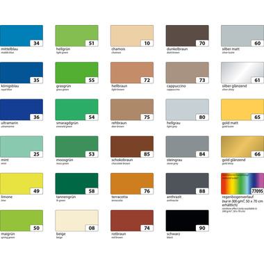 FOLIA Fotokarton A4 614/50 90 300g, schwarz 50 Blatt