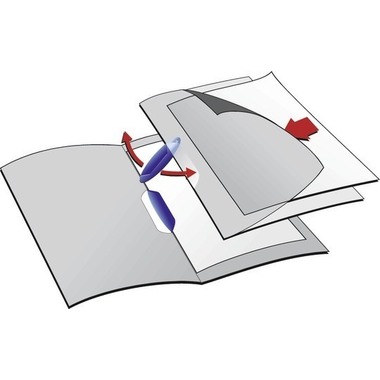 DURABLE Klemmhefter SWINGCLIP 2260/04 für 30 Blatt A4 gelb
