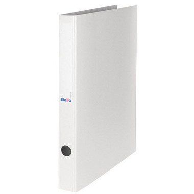 BIELLA Ringhefter Viria 25mm 15140301U weiss, 2-Ring A4