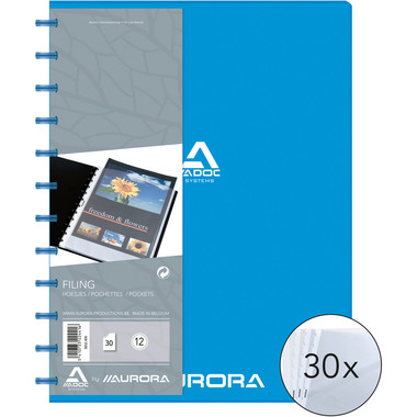 ADOC Sichtbuch A4 5832.400 blau