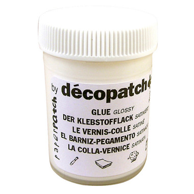 DECOPATCH Bastelset Katze KIT012O Bogen, Tier, Pinsel, Lack