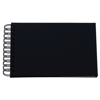 RÖSSLER Fotoalbum 1329452701 19.5x14.5cm, schwarz/o.white