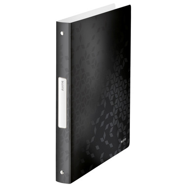 LEITZ Classeur à anneaux WOW PP A4 4258-00-95 noir 25mm