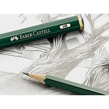 FABER-CASTELL Bleistift CASTELL 9000 4H 119014