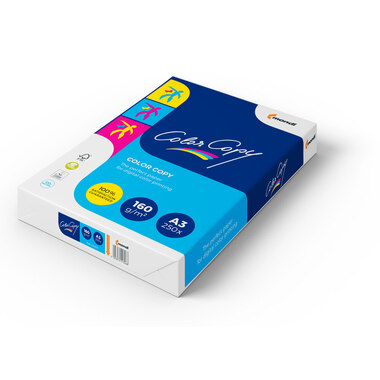 MONDI Color Copy Paper A3 88008635 160g, weiss 250 Blatt