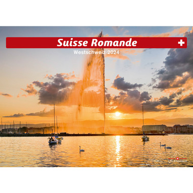 CALENDARIA Suisse Romande 2024 43494599 D/F/I/E, 31.5x23cm