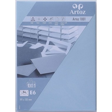 ARTOZ Couverts 1001 E6 107374184 100g, pastellblau 5 Stück