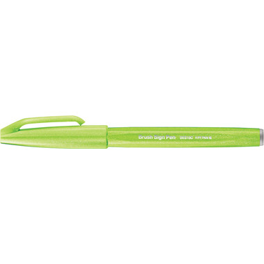 PENTEL Brush Sign Pen SES15C-K vert bourgeon