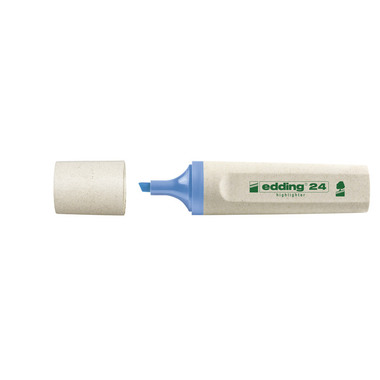 EDDING Textmarker 24 EcoLine 2-5mm 24-10 bleu claire
