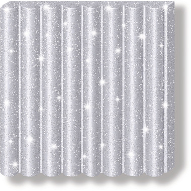 FIMO Modelliermasse 8030-812 silber glitzer