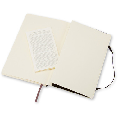 MOLESKINE Notizbuch Soft A5 718-6 kariert schwarz