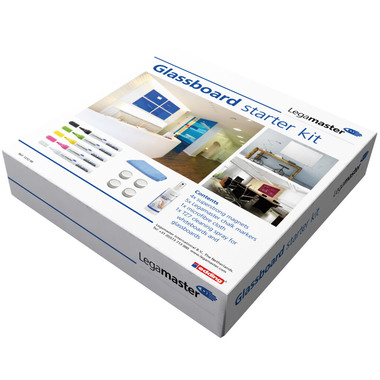 LEGAMASTER Glasboard 7-125200 Starter Zubehörset, 11-tlg.