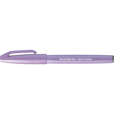 PENTEL Brush Sign Pen SES15C-V3X viola chiaro