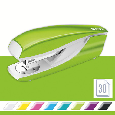 LEITZ Locher/Hefter WOW 5095-10-54 grün, Bundle