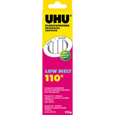 UHU Klebepatrone transparent 48620 125g 10 Stück
