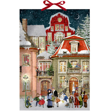 COPPENRATH Adventskalender 3852cm 71504 In der Weihnachtsgasse