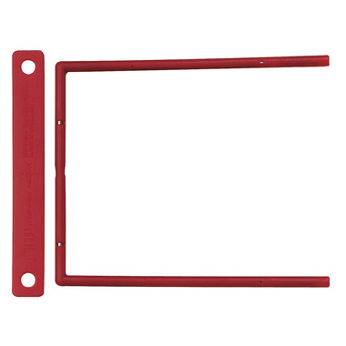 DUFCO Heftverschluss 51006 D-Clip rot 20 Stk.