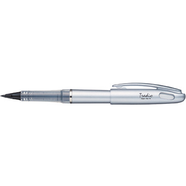 PENTEL Tradio Stylo TRJ74-A silber, Schrift schwarz