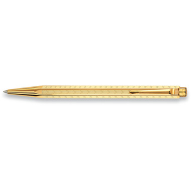CARAN D'ACHE Kugelschreiber 898.208 gold Ecridor Chevron