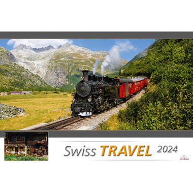 CALENDARIA Swiss Travel 2024 43494611 D/F/I/E, 48x33cm