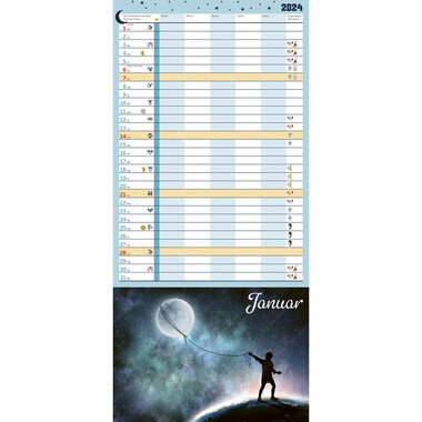 HEYNE Mond-Familienplaner 42939817 2024
