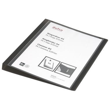 DUFCO Präsentationsordner 51500.03677 A4, 2.8cm, schwarz