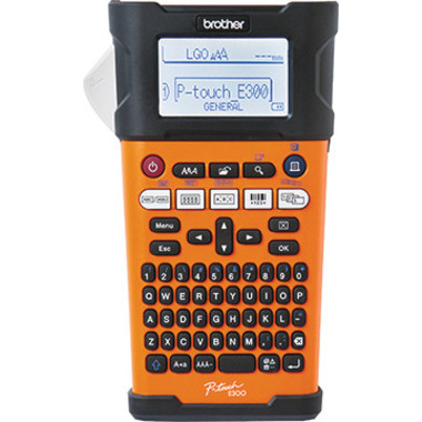 PTOUCH Gerät inkl. PT-E300VP Koffer, Adapter, Akku, Band