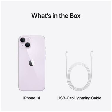 iPhone 14 5G (256GB, Purple)