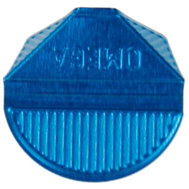 OMEGA Eckklammern 100/25 blau 100 Stk.
