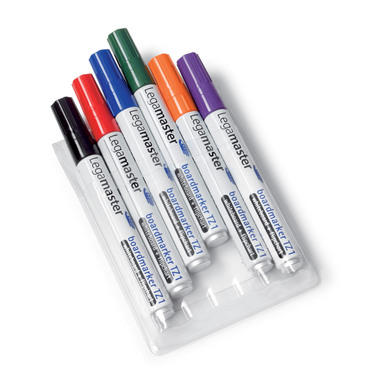 LEGAMASTER Whiteboard Marker TZ1 1,5-3mm 7-110096 6er Etui