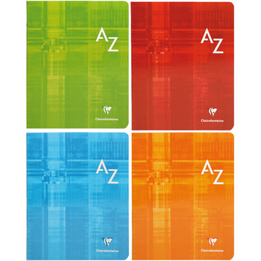 CLAIREFONTAINE Heft 17x22cm 63749 A-Z 48 Blatt
