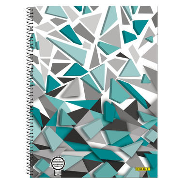 ONLINE Collegeblock Fresh.3d A4 07899/9 kariert, 90g, 80 Blatt