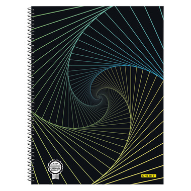 ONLINE Collegeblock Virtual A4 07783/9 kariert, 90g, 80 Blatt
