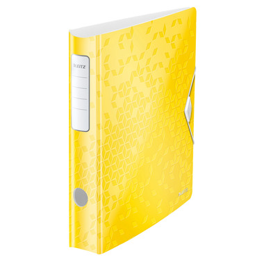 LEITZ Classeur 180° WOW 5cm 1107-00-16 jaune A4