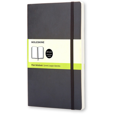 MOLESKINE Notizbuch Soft A6 714-8 blanko schwarz