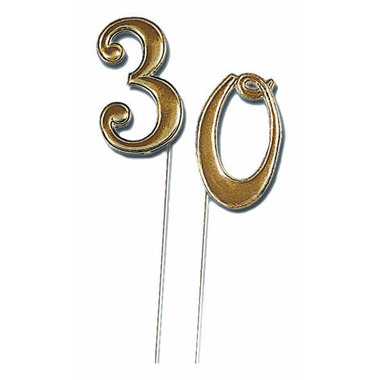 DEMMLER Numero decorazione 1 2252011017 oro 10 pezzi